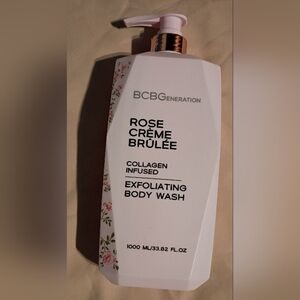 New & Unused BCBGeneration  Collagen Infused Exfoliating Body Wash, 33.82 Fl Oz